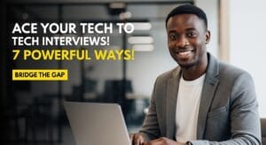 A confident professional preparing to ace tech interviews at Afritech Institute in Dschang