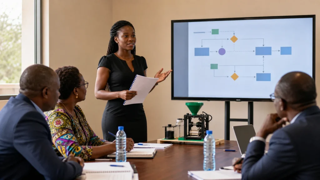hnd internship report defence cameroon